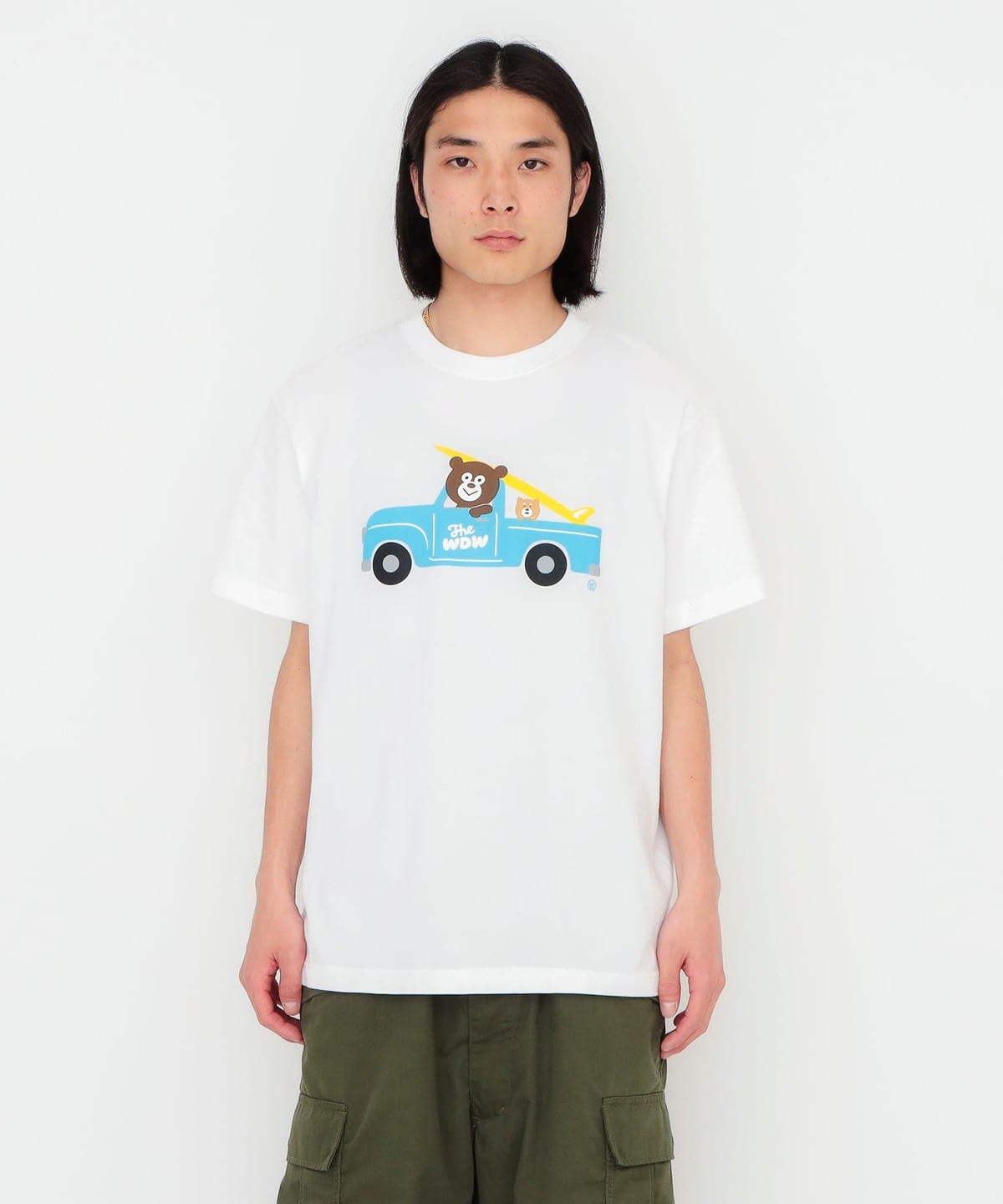 The Wonderful! design works. ザワンダフルデザインワークス / SURF BEAR Tシャツ Tシャツ・カットソー MEN WHITE XL The Wonderful! design works. ザワンダフルデザインワークス / SURF BEAR Tシャツ Tシャツ・カットソー MEN WHITE XL