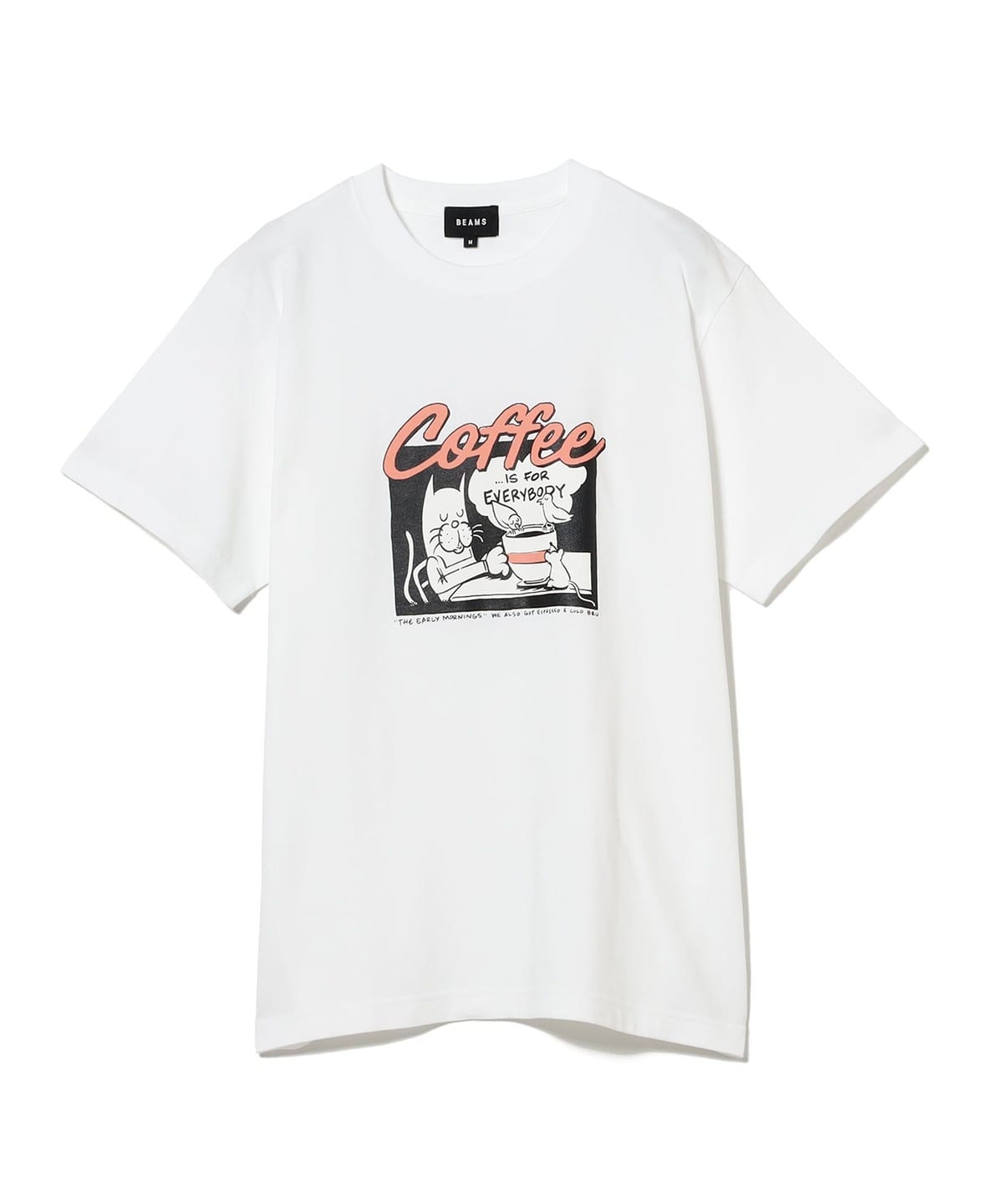 Coffee Is For Everybody T-SHIRT Tシャツ・カットソー MEN WHITE XL Coffee Is For Everybody T-SHIRT Tシャツ・カットソー MEN WHITE XL