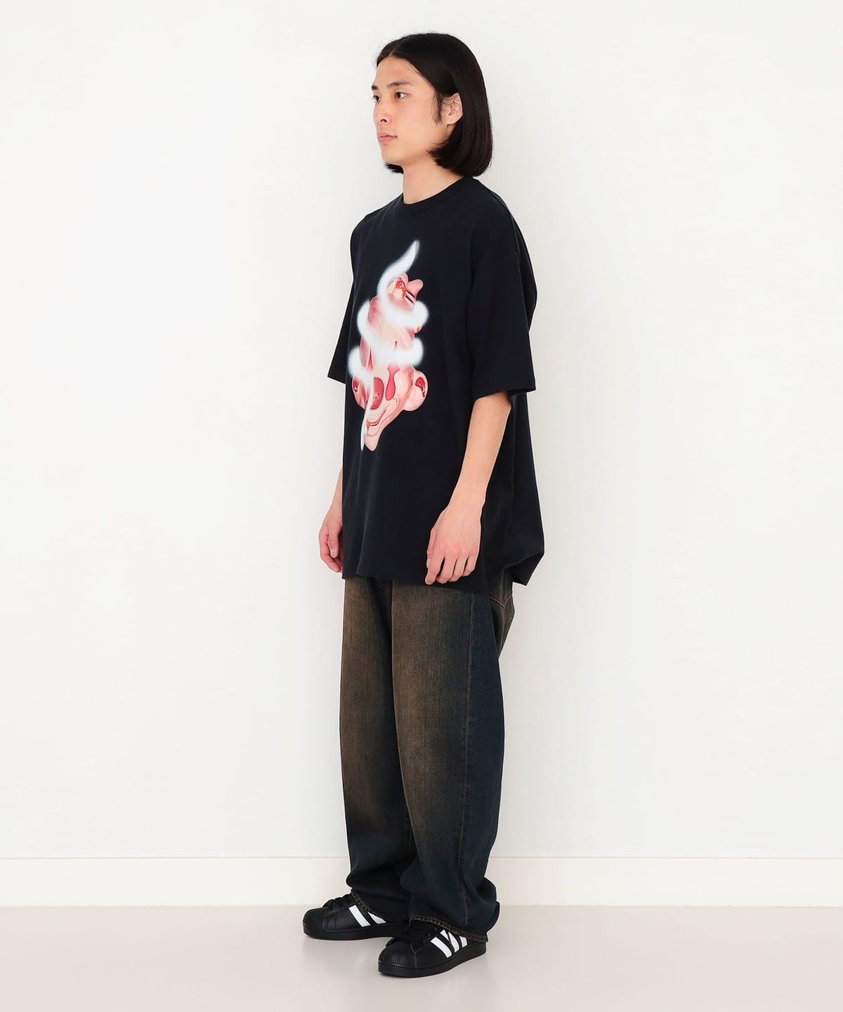 ビームスPrince コラボグリーン Tシャツ S 新品タグ付き セール】BOOK WORKS × (UN) PROJECTS / BIRKS' WORKS T-SHIRT（T