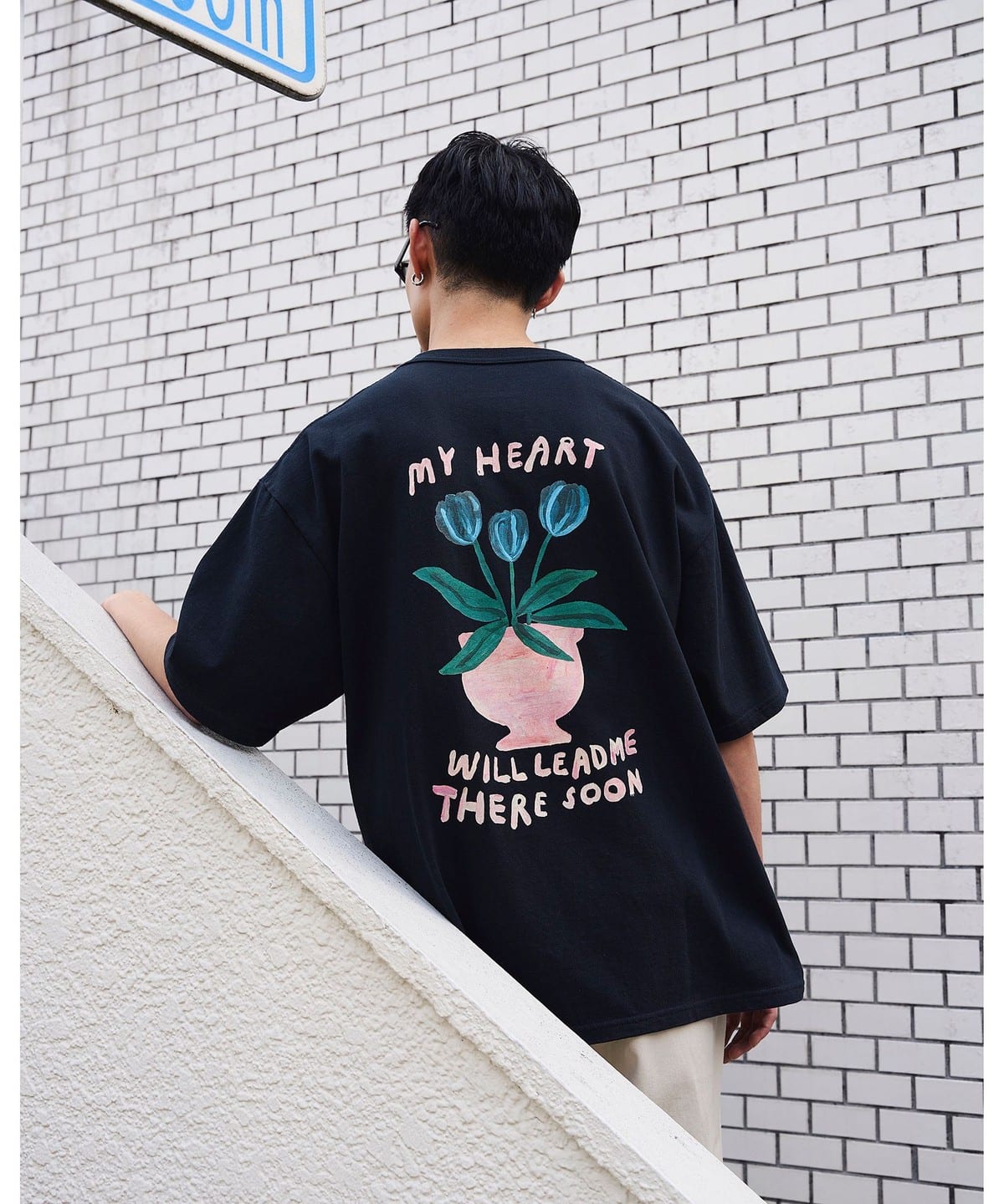 Shiomi Wada / My Heart T-shirt Tシャツ・カットソー MEN BLACK XS Shiomi Wada / My Heart T-shirt Tシャツ・カットソー MEN BLACK XS