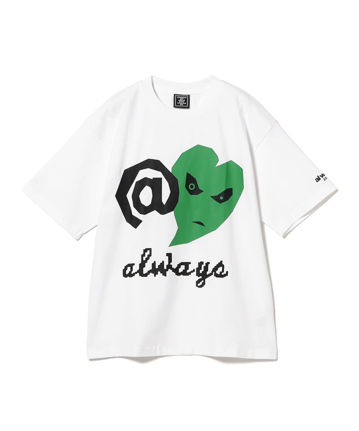 always / love is hard tshirt - white Tシャツ・カットソー MEN WHITE M always / love is hard tshirt - white Tシャツ・カットソー MEN WHITE M