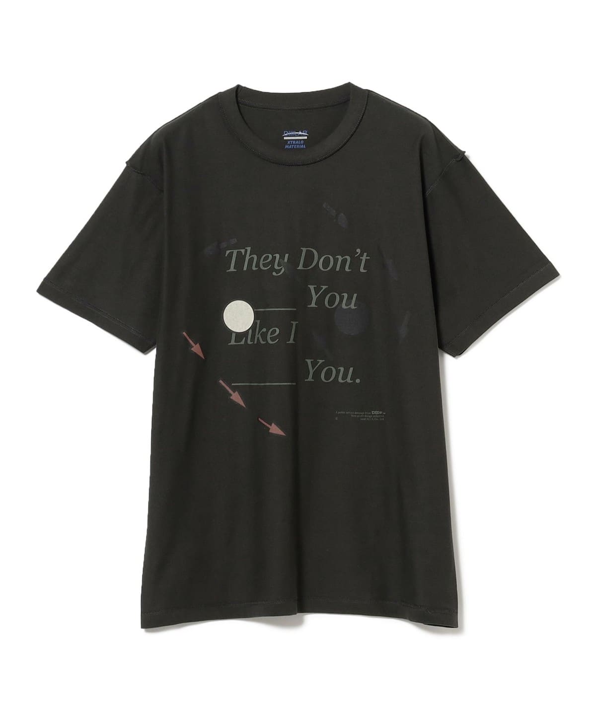 DeMarcoLab / Y. O.U TEE Tシャツ・カットソー MEN CARBON M DeMarcoLab / Y. O.U TEE Tシャツ・カットソー MEN CARBON M