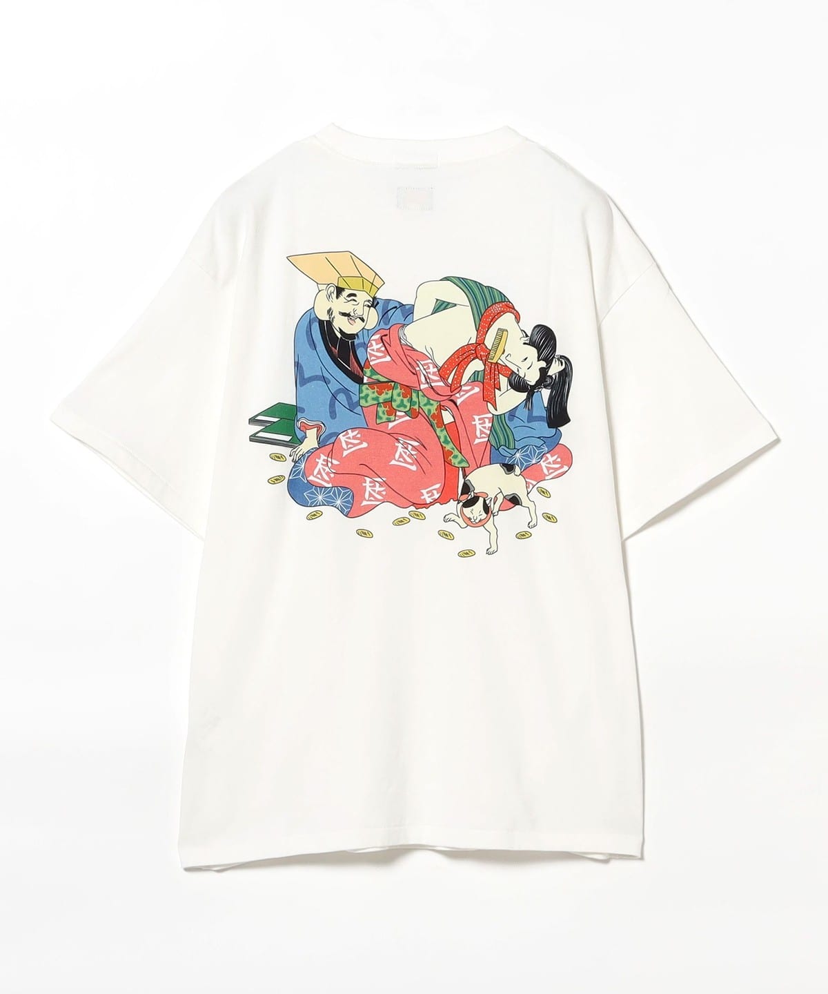 BEAMS T（ビームスT）F-LAGSTUF-F / SS TEE（×EVISU）（Tシャツ