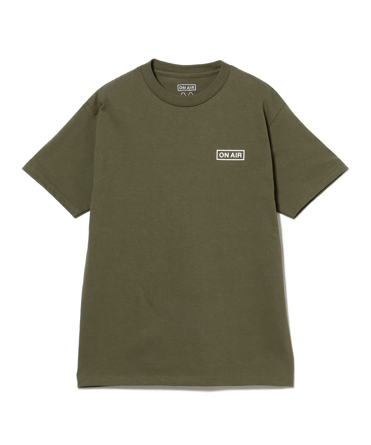 ON AIR / Basic Logo S/SL Tee Tシャツ・カットソー MEN MILITARY GREEN XXL ON AIR / Basic Logo S/SL Tee Tシャツ・カットソー MEN MILITARY GREEN XXL