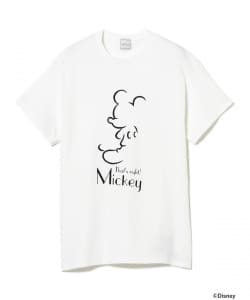 Wiffle /  Mickey Mouse Print T-shirt