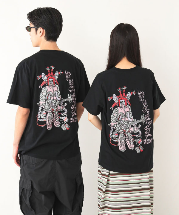11:11 ANGEL NUMBERS BLEACHED OUT SIDE SLIT TEE – Pebby Forevee
