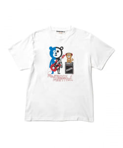 〈MEN〉FUJI ROCK FESTIVAL'25 / The Wonderful! design works. ROCK BONE BEAR T-SHIRT