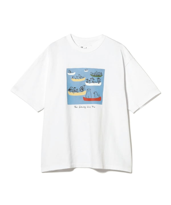 bee's room hannah Tシャツ　ホワイト BEAMS T（ビームスT）Hannah Robinson / T-SHIRT②（Tシャツ