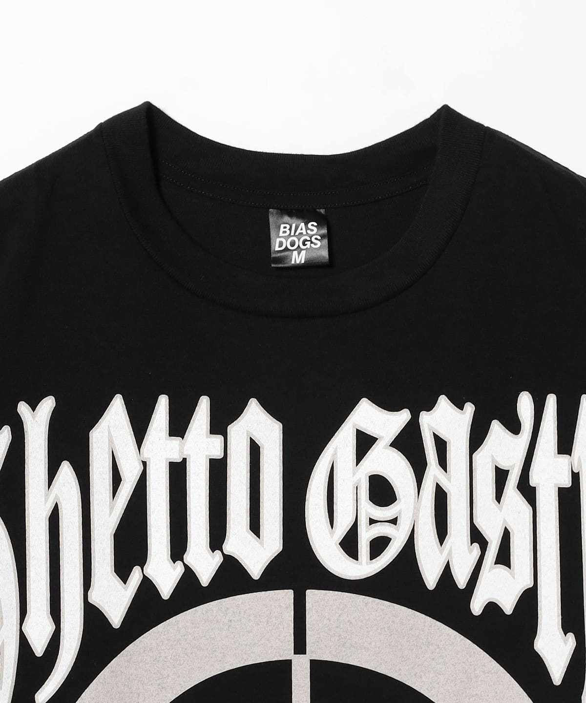 BEAMS T（ビームスT）BIAS DOGS / GHETTO GASTRO black（Tシャツ 