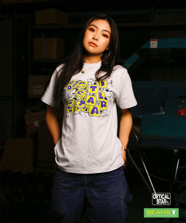 BEAMS T（ビームスT）OPTICALSTAR / T-SHIRT②（Tシャツ
