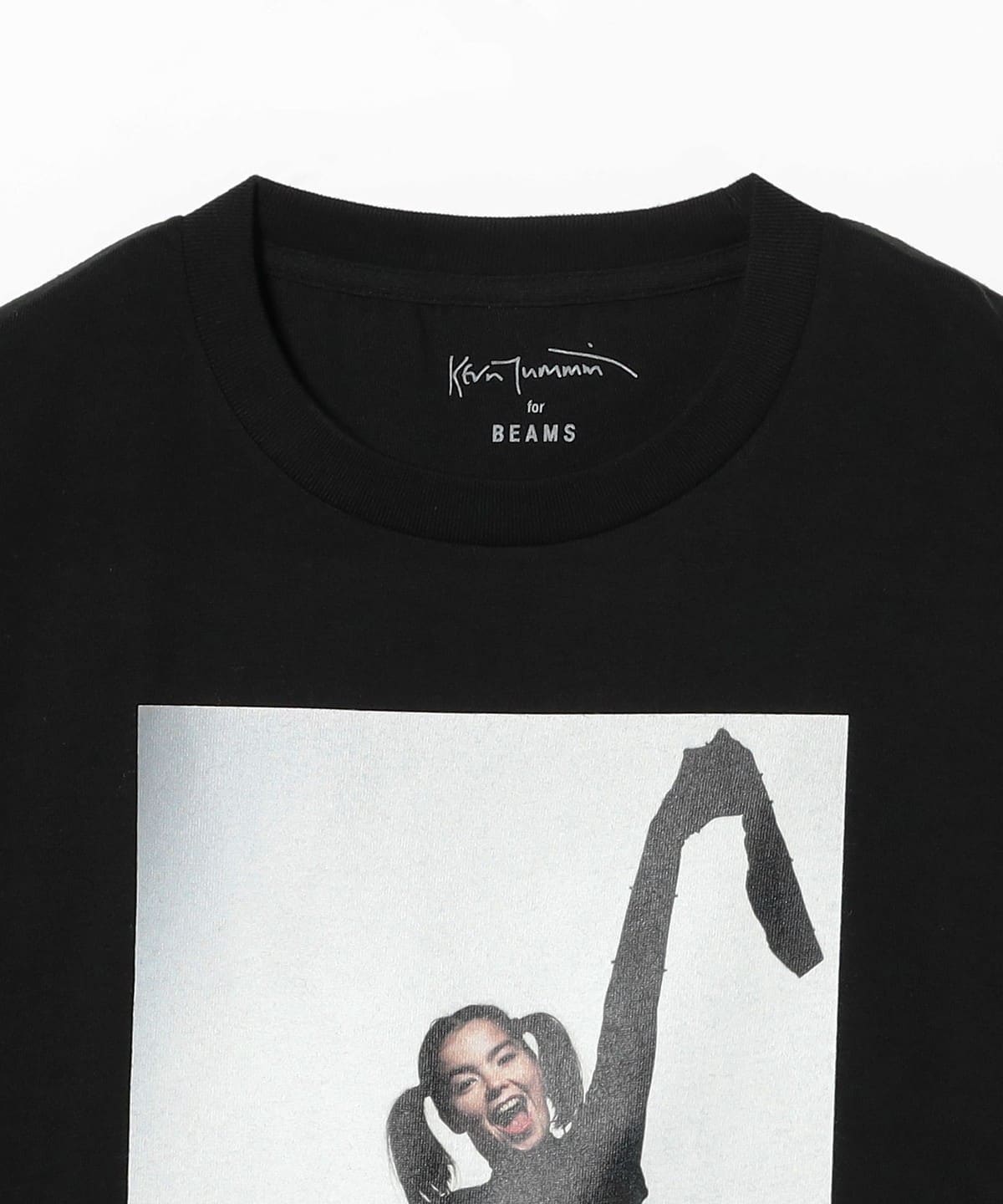 BEAMS（ビームス）【別注】Kevin Cummins / 「Bjork」Photo T ②（T