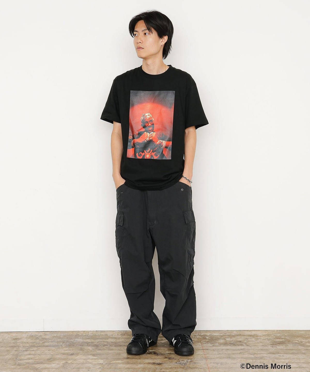 BEAMS（ビームス）【別注】Dennis Morris / Lee Perry T-shirt②（T 