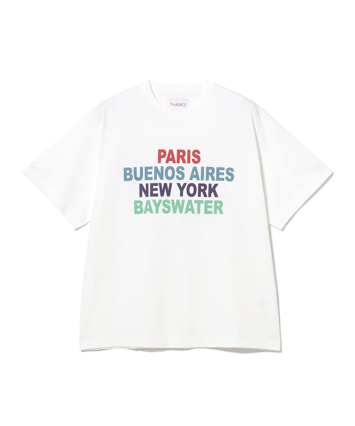 BEAMS T（ビームスT）THAMES MMXX. / GEOGRAPHY TEE（Tシャツ 
