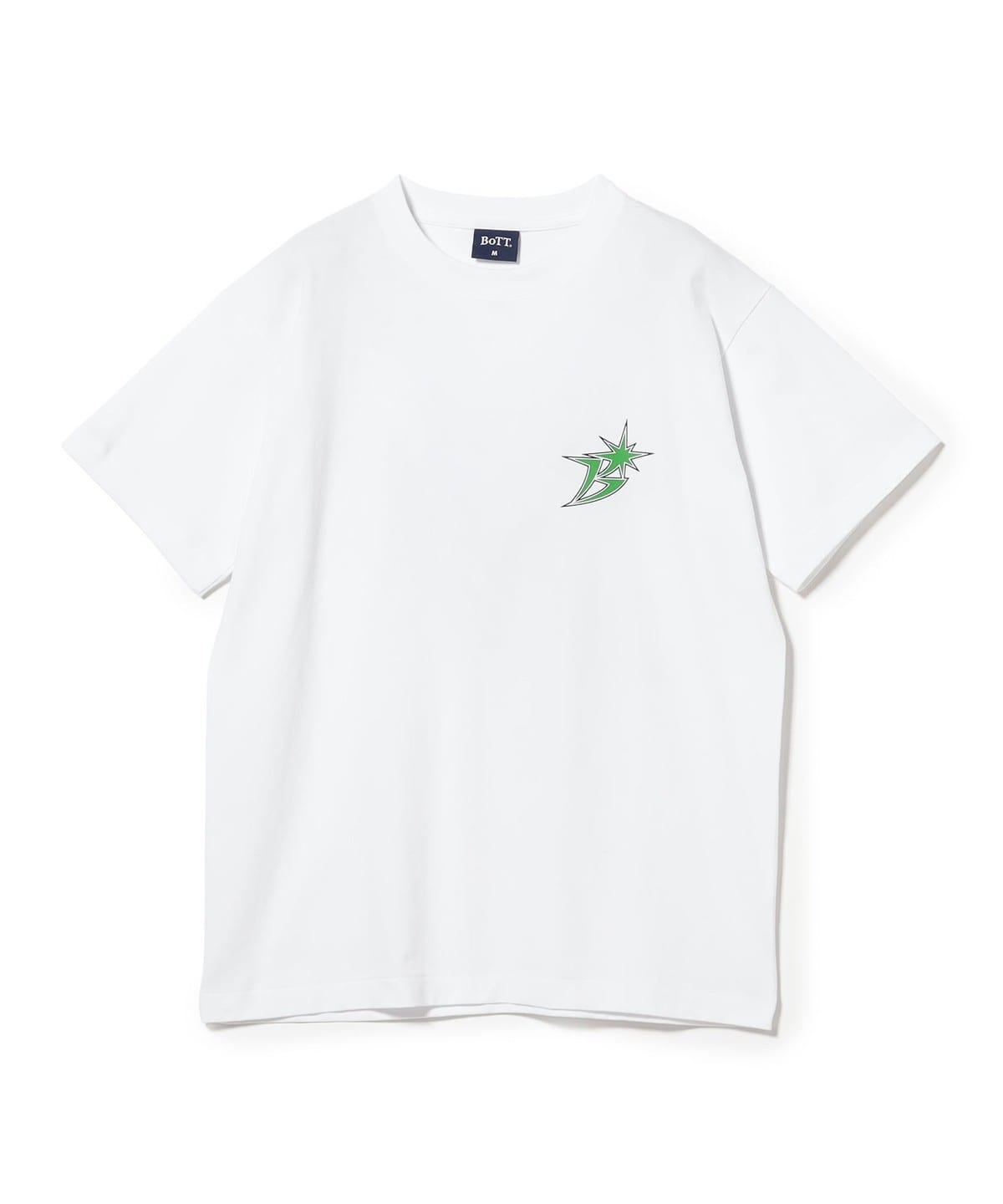 BoTT ロゴプリント Tシャツ Sサイズ ホワイト BEAMS T（ビームスT）BoTT / B Logo Tee（Tシャツ・カットソー