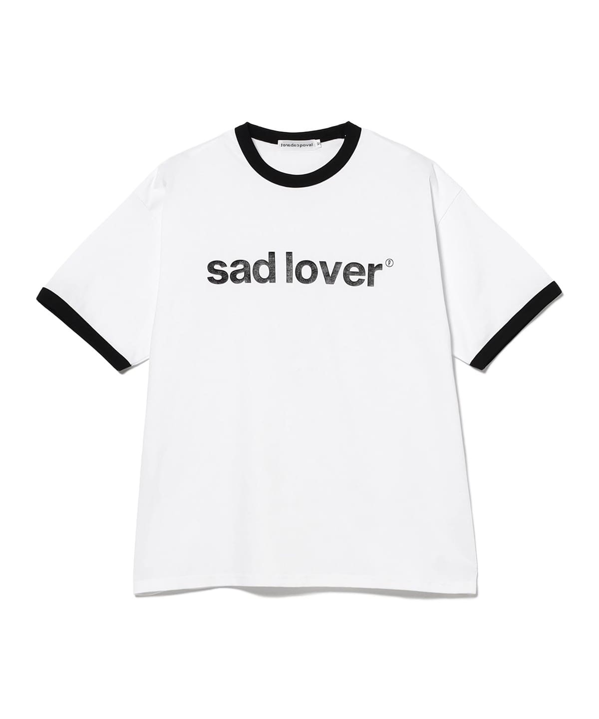 BEAMS T (BEAMS T) Cabaret Poval / Sad Lover Ringer (T-shirt/Cut