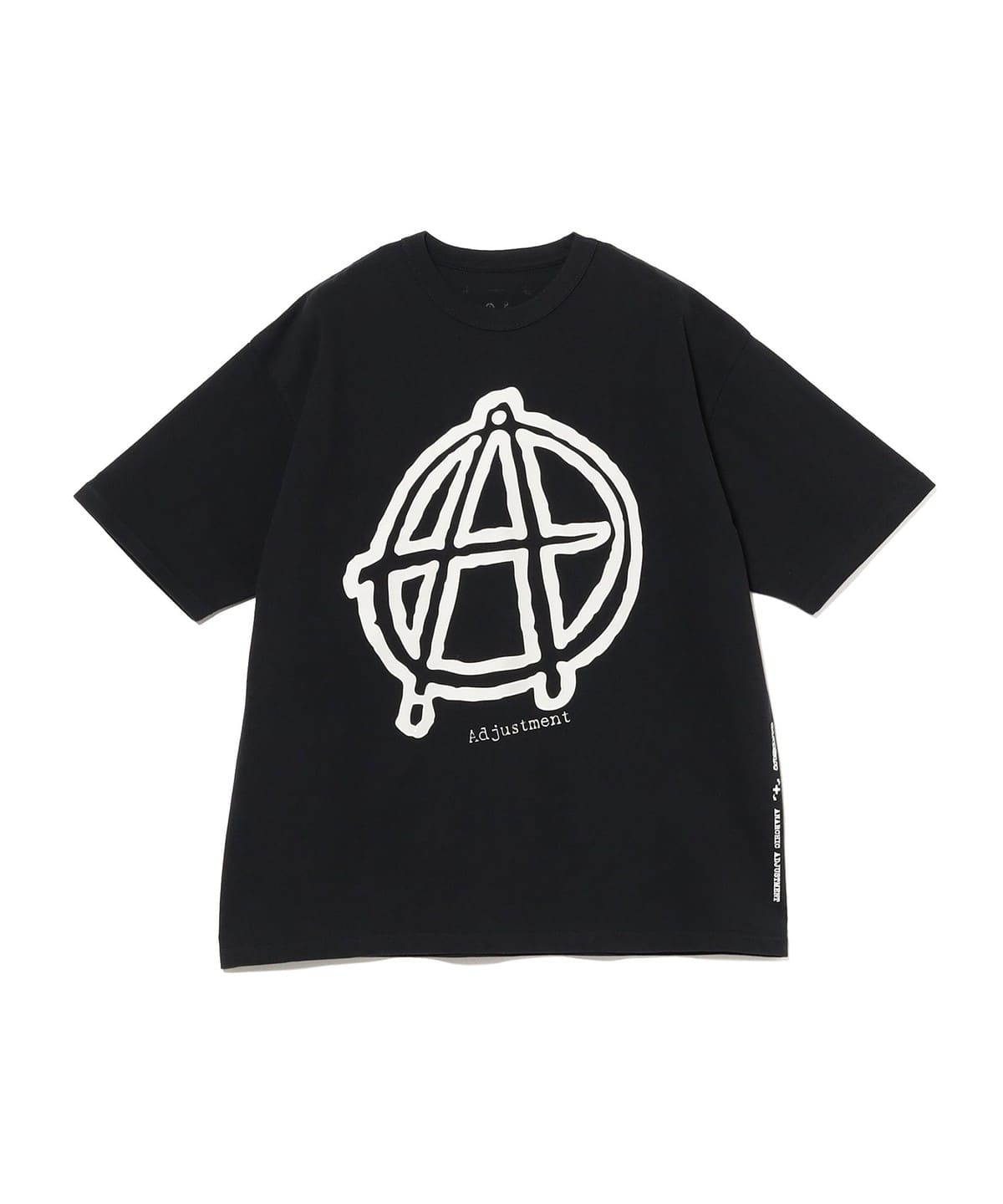 XL insane ANARCHIC ADJUSTMENT beams 黒 BEAMS T（ビームスT）insane × ANARCHIC ADJUSTMENT / Short Sleeve T