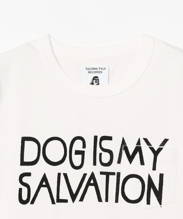 TACOMA FUJI RECORDS / DOG IS MY SALVATION Pocket Tee