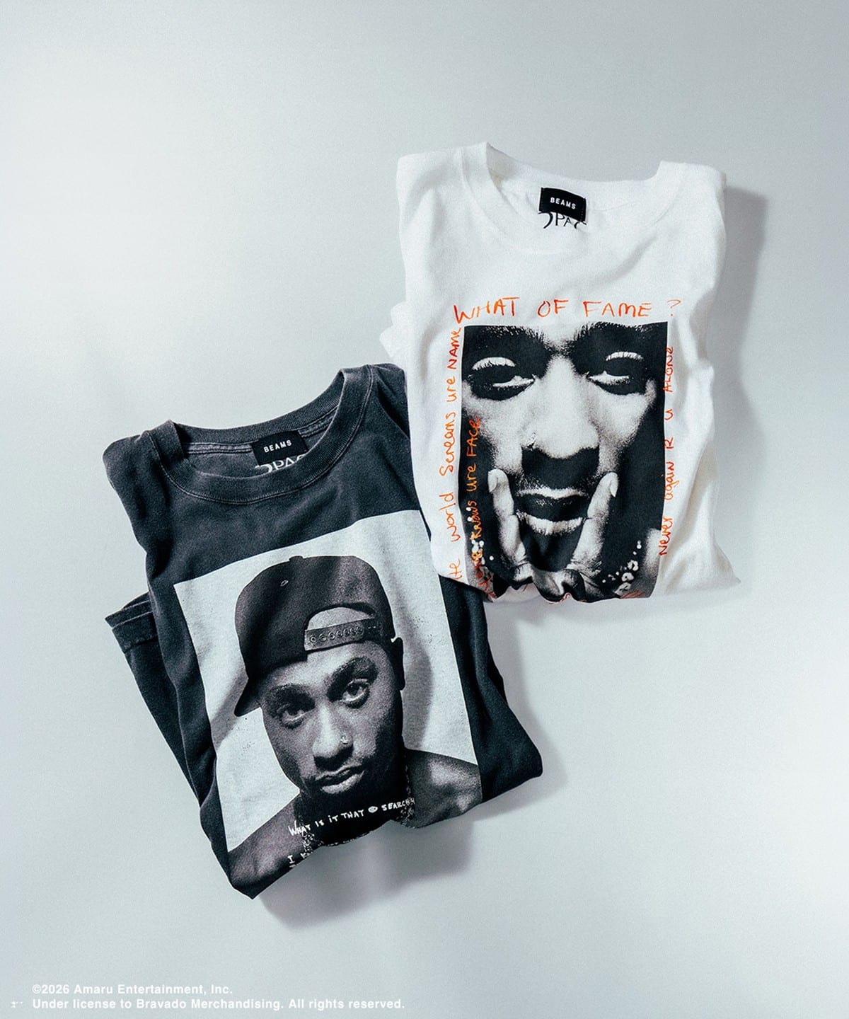 BEAMS (BEAMS) [Special order] GOOD ROCK SPEED / TUPAC T-shirt ①