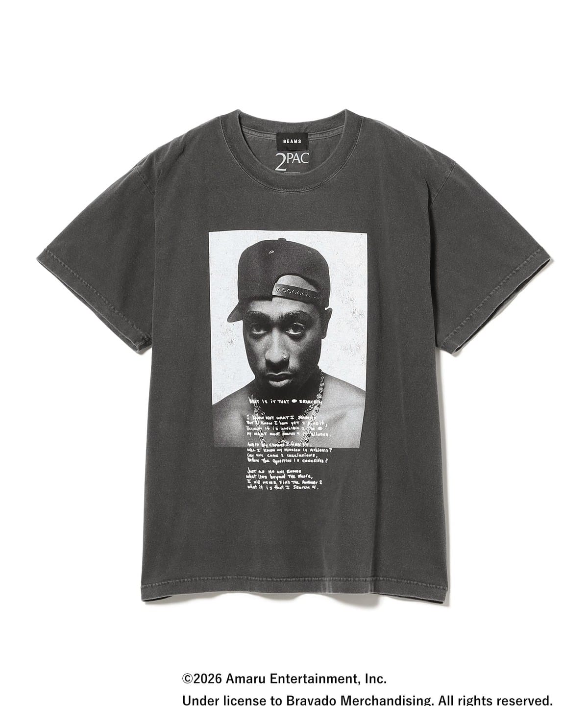 BEAMS（ビームス）【別注】GOOD ROCK SPEED / TUPAC T-shirt②（T 