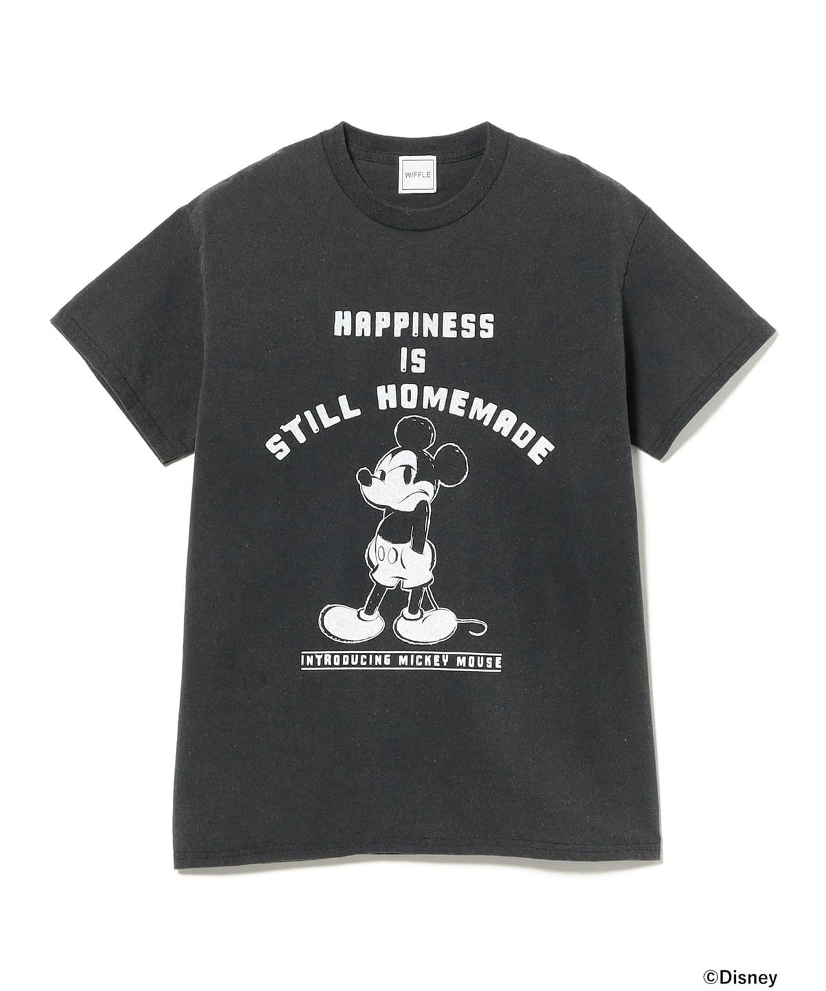 BEAMS（ビームス）WIFFLE / Mickey Short Sleeve T-shirt（Tシャツ