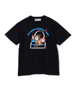 〈MEN〉FUJI ROCK FESTIVAL'26 / The Wonderful! design works. /  BIG HEADPHONES BEAR TEE（WEB限定）