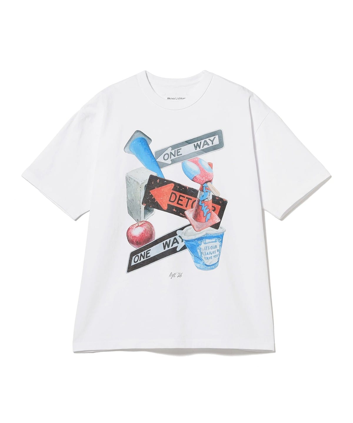 AKIVA LISTMAN / T-shirt①