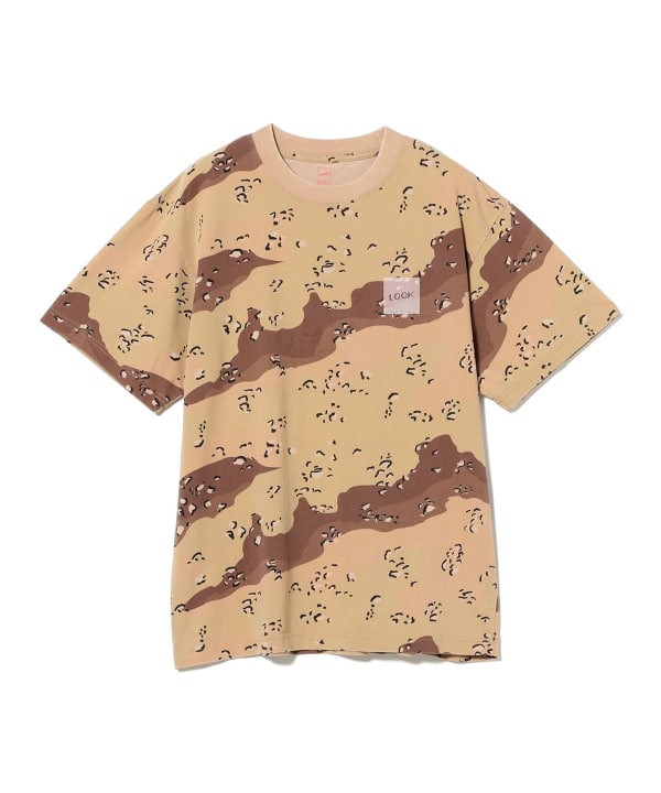 LQQK STUDIO / CAMO BOX LOGO TEE