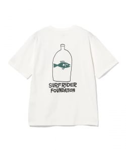 NEW ERA × SURFRIDER FOUNDATION × YUSUKE HANAI / ウォッシュドコットン Tシャツ フィッシュ