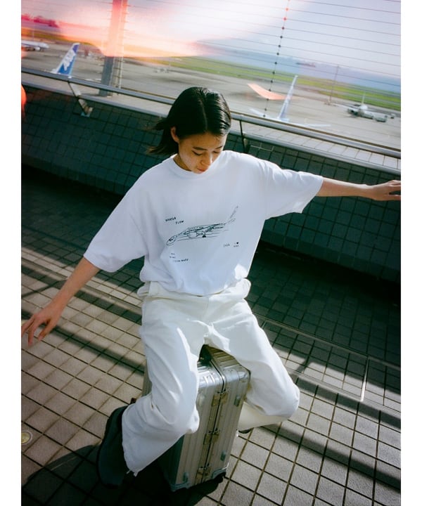 ANA × BEAMS / AIRPLANE T-Shirt
