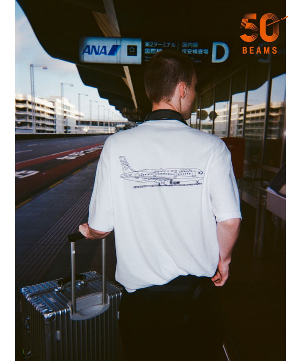 ANA × BEAMS / DREAMING OF HANEDA T-Shirt