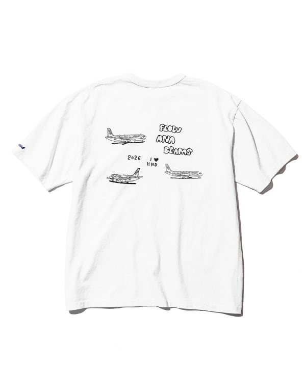ANA × BEAMS / FLOW T-Shirt