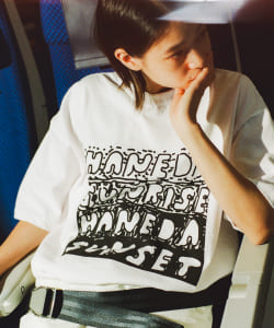 ANA × BEAMS / SUNRISE & SUNSET T-Shirt