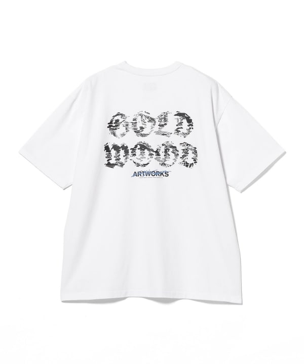 GOLDWOOD ART WORKS × KOSUKE KAWAMURA / BACK LOGO T-shirt