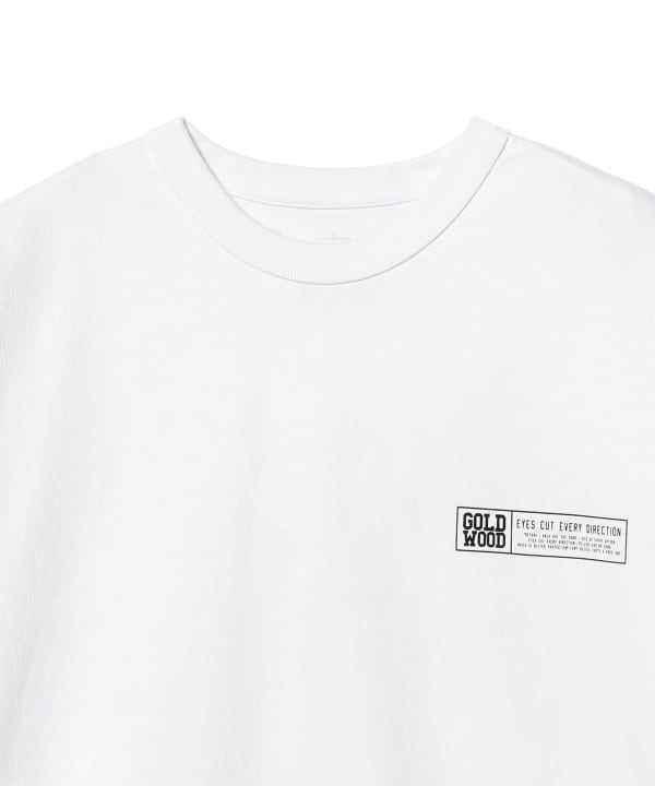 GOLDWOOD ART WORKS × KOSUKE KAWAMURA / BACK LOGO T-shirt