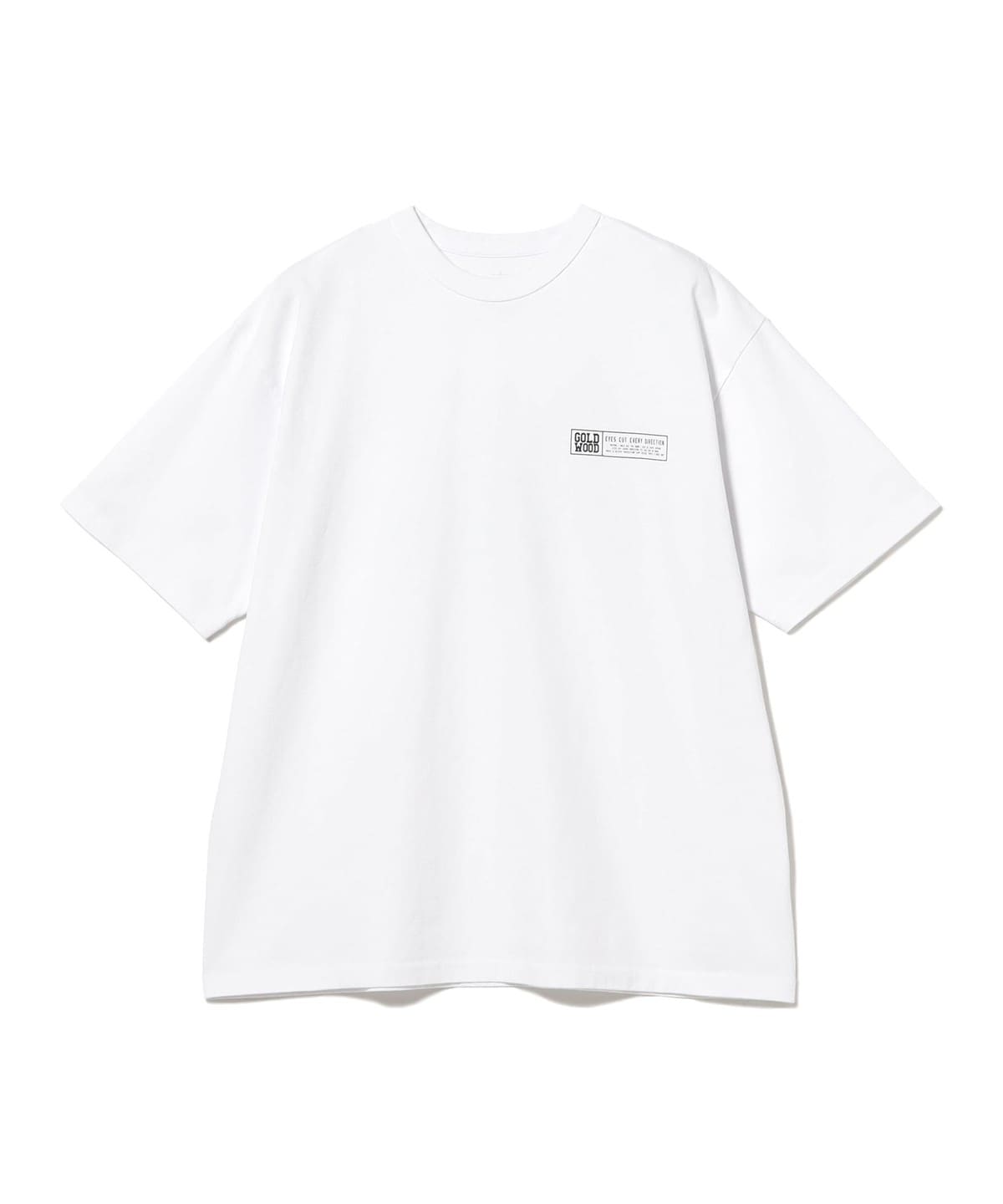 GOLDWOOD ART WORKS × 河村康輔 / 後背LOGO T恤