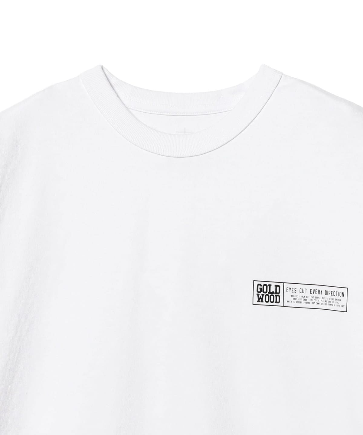 GOLDWOOD ART WORKS × 河村康輔 / 後背LOGO T恤