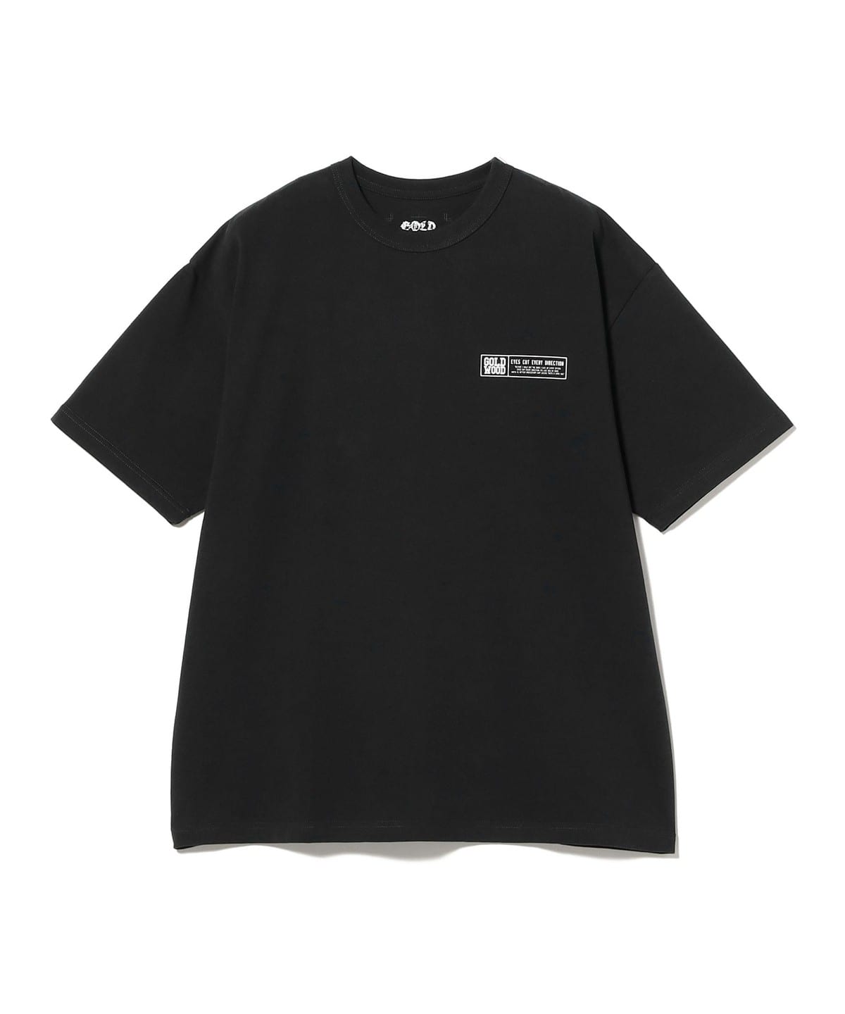 GOLDWOOD ART WORKS × 河村康輔 / 後背LOGO T恤