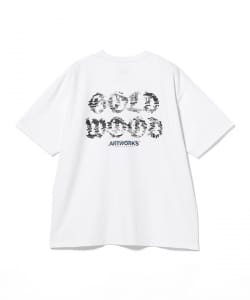 GOLDWOOD ART WORKS × KOSUKE KAWAMURA / BACK LOGO T-shirt