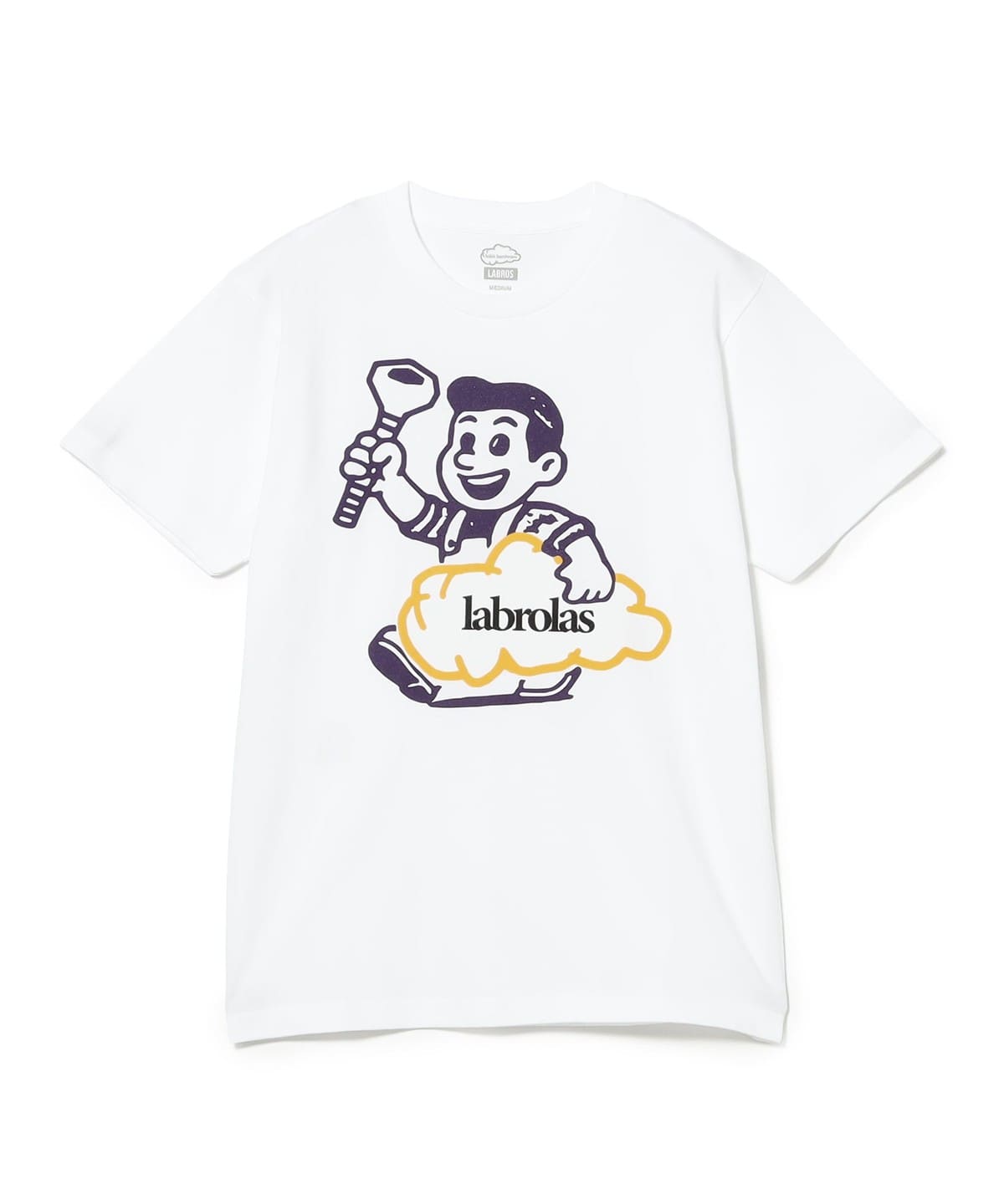 LOLA'S HARDWARE × LABROS / 'Bolt Work' T恤