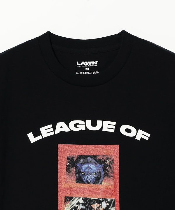LAWN / LEAGUE OF ARTISTS WORLD NETWORK T-shirt