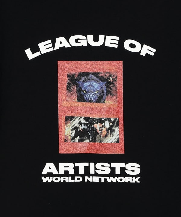 LAWN / LEAGUE OF ARTISTS WORLD NETWORK T-shirt