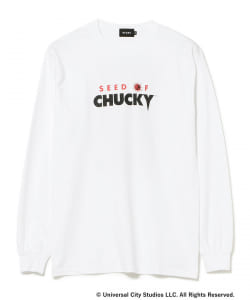 ▲GOOD ROCK SPEED × BEAMS / 別注 Chucky ロングスリーブ Tシャツ