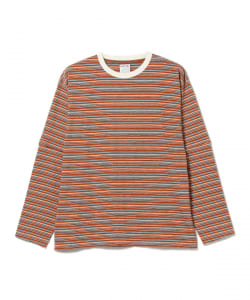 ▲FACCIES / Vintage Border ロングスリーブ Tシャツ