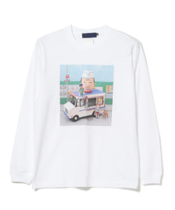 【アウトレット】北田正太郎 × BEAMS T / MUSIC ILLUSTRATTION AWARDS ロングスリーブTシャツ