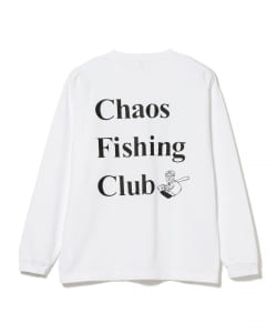 Rwche × Chaos Fishing Club × BEAMS T / LOGO LONG SLEEVE
