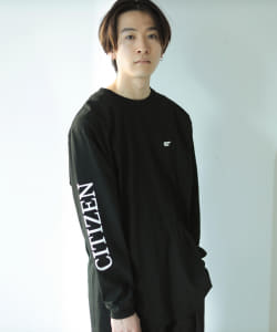 ▲CITIZEN × CHARI&CO / THE HEADQUARTERS Long Sleeve T-shirt