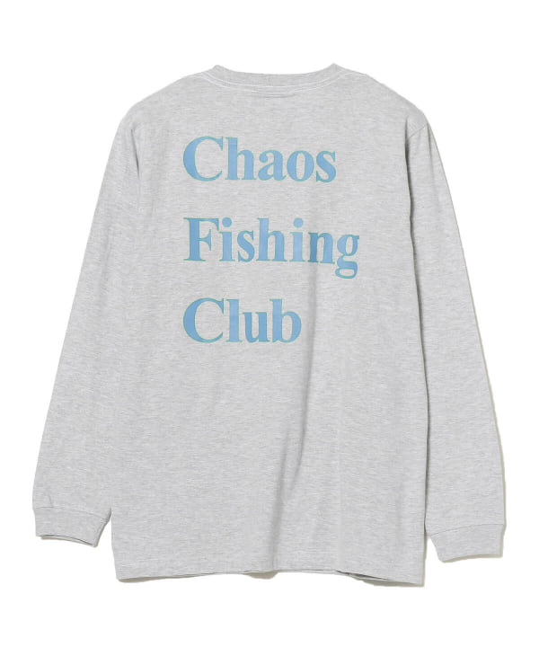 BEAMS T Chaos Fishing Club / OG LOGO LONG SLEEVE TEE（T恤・剪裁