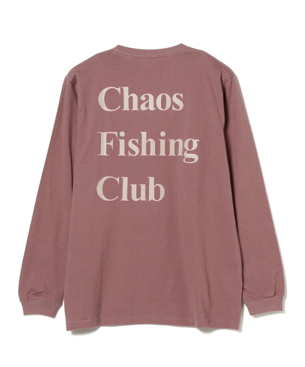 BEAMS T Chaos Fishing Club / OG LOGO LONG SLEEVE TEE（T恤・剪裁