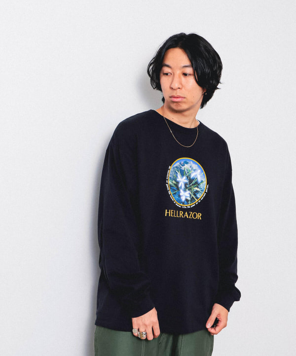 BEAMS T BEAMS T Outlet] HELLRAZOR / INAPOT ELIXIR Long Sleeve