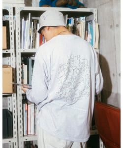 LAID BUG × BEAMS T / Hikaru Takata Long Sleeve T-shirt